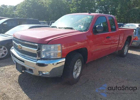 2012 Chevrolet Silverado 1500 Lt из США, поврежденный, VIN 1GCRKSE77CZ100325